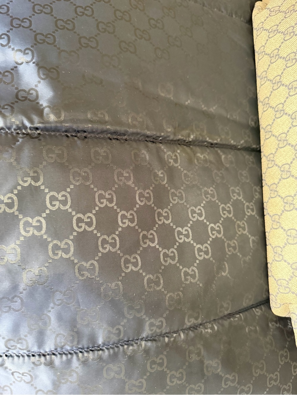 Gucci GG Monogram Diaper Messenger Bag 211131 + Changing Mat - Picture 16 of 16